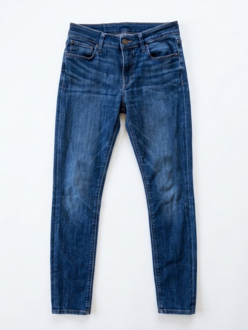 Express Blue Denim Leggings Jeans Size 8R/8R